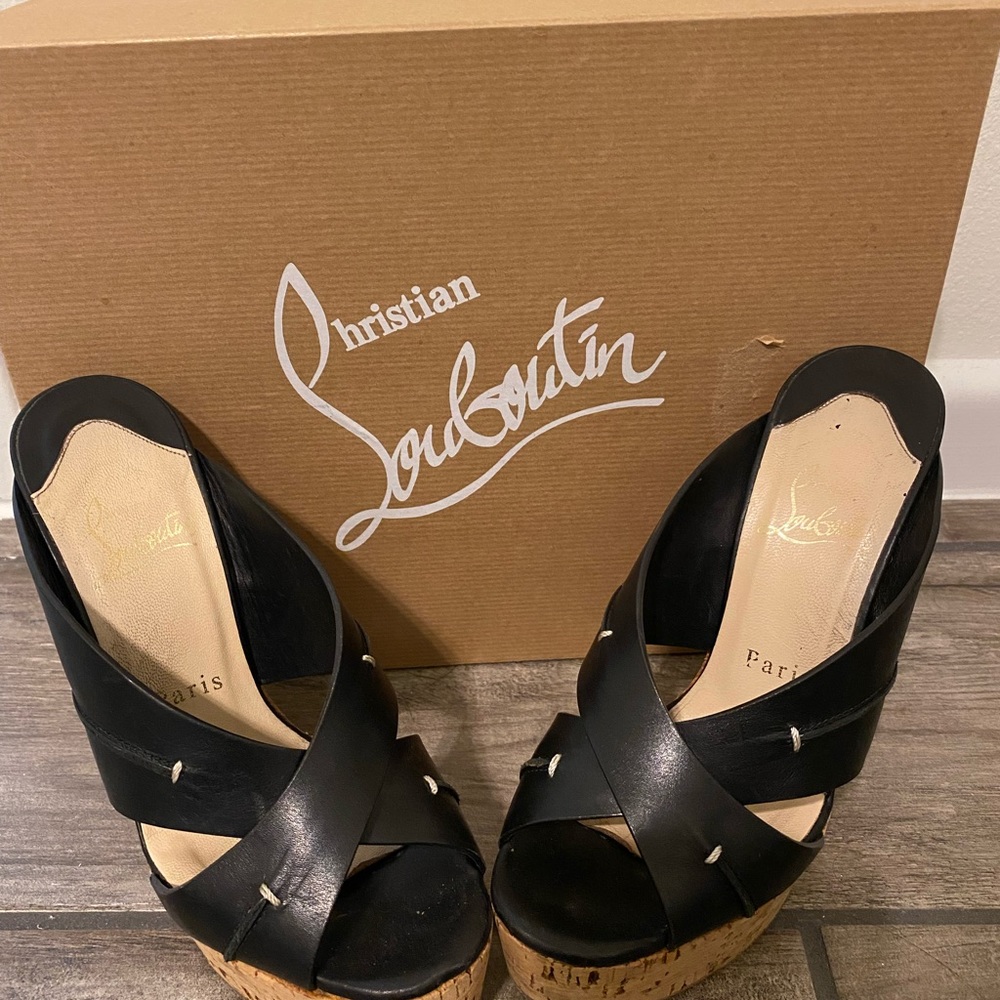 Christian Louboutin wedges